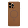 Чохол - накладка Silicone Case Full Camera with Magsafe для iPhone 13 Pro Max new brown