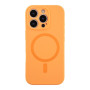 Чохол - накладка Silicone Case Full Camera with Magsafe для iPhone 16 Pro orange