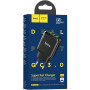Мережевий зарядний пристрій 2USB Hoco N6 QC3.0, Black