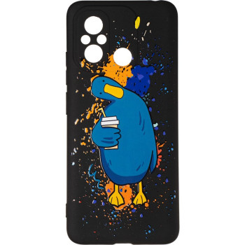 Чохол накладка Gelius Print Case UV для Xiaomi Redmi 12C, Coffee Duck