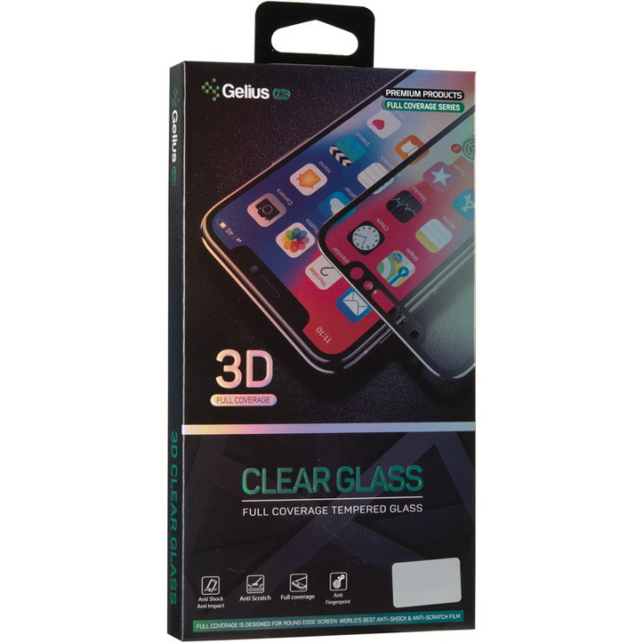 Защитное стекло Gelius Pro 3D для Apple iPhone XR, Black