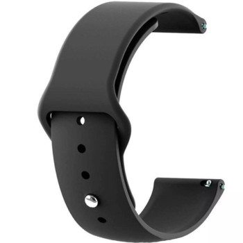 Ремінець Silicone Standart для Xiaomi Amazfit Bip 20 mm, Black