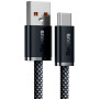 Data Кабель USB Baseus Dynamic Series Type-C 100W (CALD000616) 5A 1m, Grey