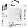 Мережевий зарядний пристрій Gelius Force GaN GP-HC063 3USB /  3Type-C 100W, White