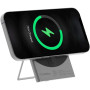 Зовнішній акумулятор Power Bank Gelius GP-WC014 Eclipse Magnetic Wireless Charge 15W 5000mAh, Gray