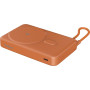Зовнішній акумулятор Power Bank Gelius Fluxen GP-PBW120 із бездротовою зарядкою Qi2 15W 10000mAh, Orange