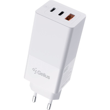 Сетевое зарядное устройство Gelius Nimble GaN GP-HC061 100W, White