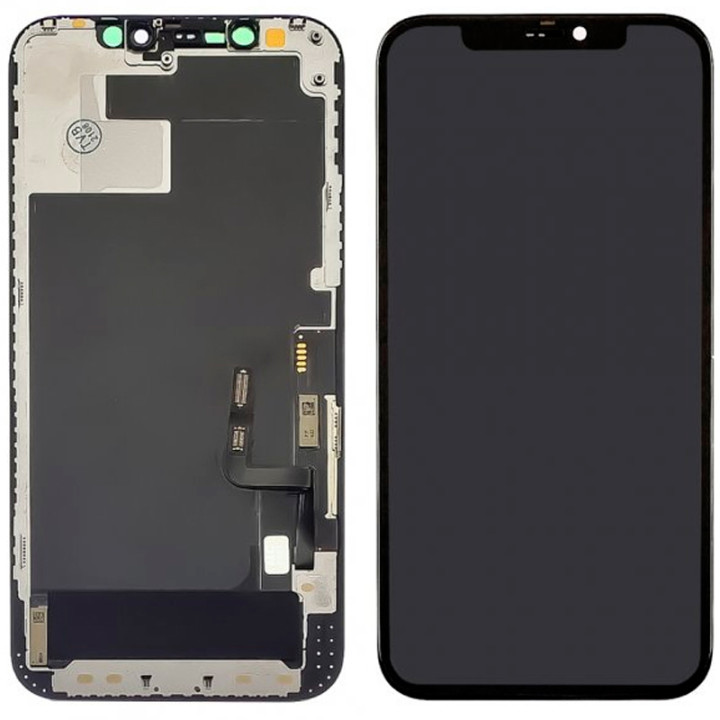 Дисплейний модуль / екран (дисплей + Touchscreen) (In-Cell) для Apple iPhone 12 Pro, Black