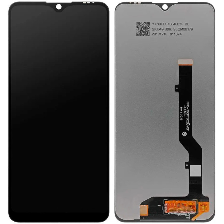 Дисплейный модуль / экран (дисплей + Touchscreen) (OEM) для ZTE Blade A7S 2020, Black