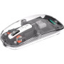 Бездротова Bluetooth миша Gelius Aura GP-WM001 Безшумна, Transparent-Grey