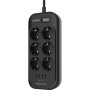Сетовий Фильтр Gelius Pro PowerStrip GP-PS-002 (6 Ports 220V / 4 USB ports 3.4A) 2m