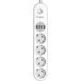 Удлинитель Gelius Pro PowerStrip G-Power GP-PS001 4 ports 220V / 4 USB 3.4A  2m, White