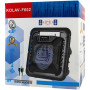 Портативна Bluetooth колонка KOLAV-F602 (6.5''/USB/FM/Bluetooth/TWS3.7V 800mA/), Black