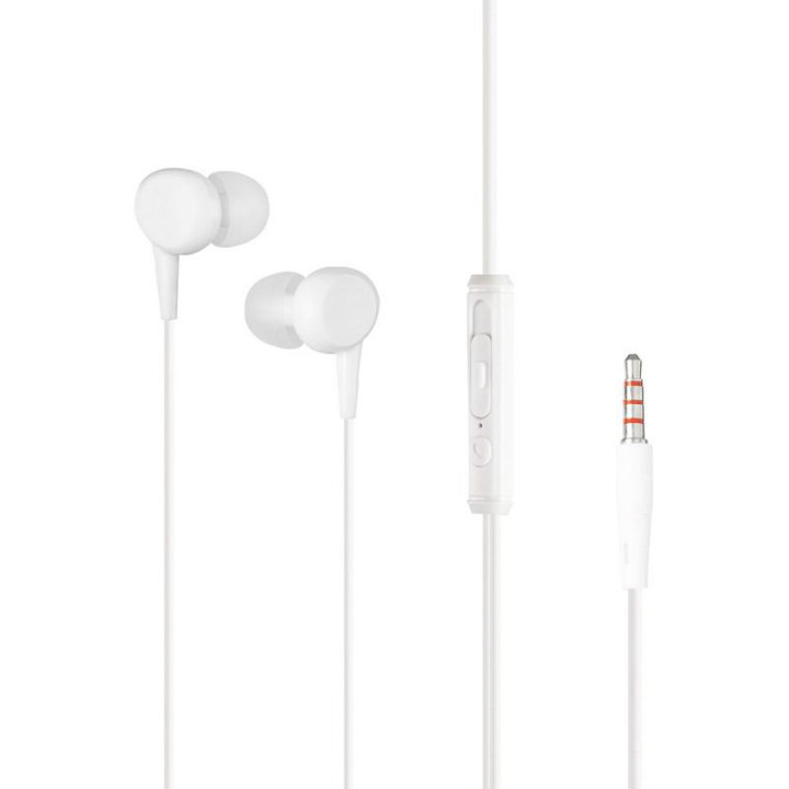 Вакуумні навушники-гарнітура Gelius Ultra SoundUp GU-070 з мікрофоном White