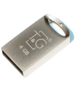 USB Flash флешка T&G 105 4Gb USB 2.0, Metal Silver