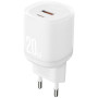 Сетевое зарядное устройство XO L144 USB QC3.0 / Type-C PD20W, White