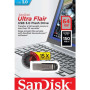 USB-флешка SanDisk Ultra Flair 64Gb USB 3.0 (150Mb/s), Silver-Black