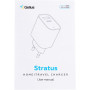 Сетевое зарядное устройство Gelius Stratus GP-HC068 45W Type-C / USB с кабелем Type-C to Type-C, White