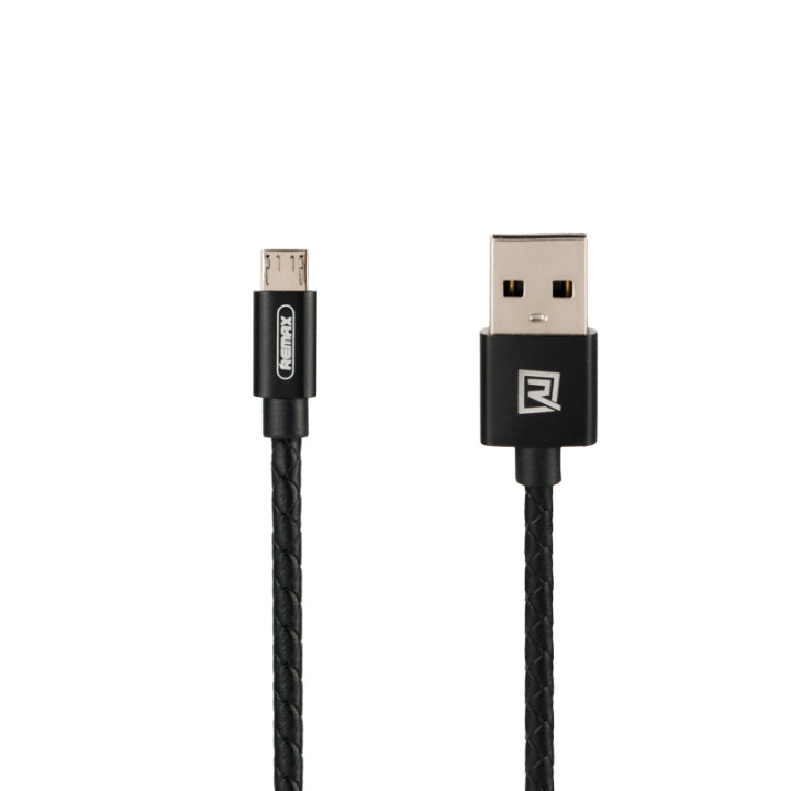 USB Cable Remax (OR) Jewellery RC-058m MicroUSB 0.5m, Black