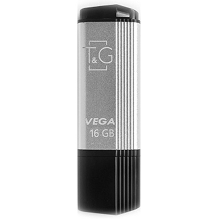 USB флешка T&G Vega 121 16Gb, Silver
