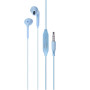 Проводные навушники HF Denmen DR01 3,5mm, Blue