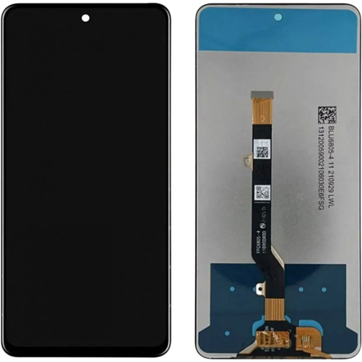Дисплейний модуль / екран (дисплей + Touchscreen) OEM для Tecno Camon 19 (Ci6N), Black