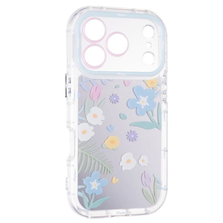 Чохол Mirror Case для iPhone 17 Pro, Flowers