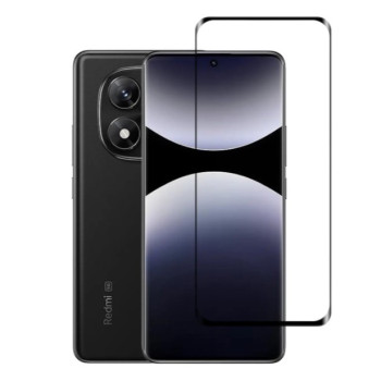 Защитное стекло Full Screen Optima 5D для Xiaomi Redmi Note 14 Pro 5G, Black