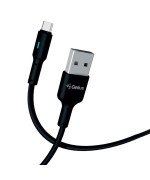 Кабель USB Gelius Lumin Lamp GP-UC100C USB-A to Type-C 2m (30W), Black