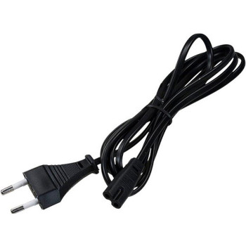 Мережевий кабель 2 pin 220V 1.5m, Black