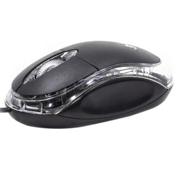 Проводная мышка USB Jeqang JM-009 LED 1200dpi, Black