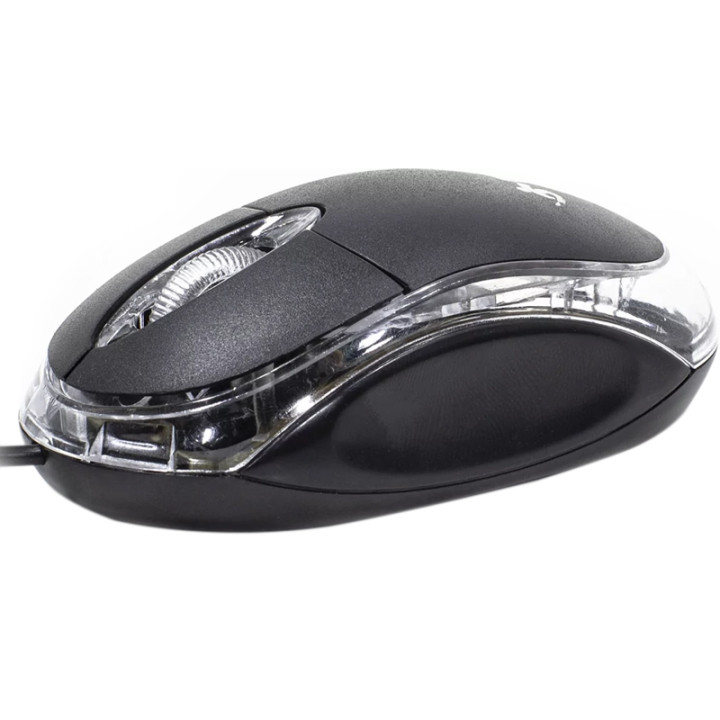 Провідна мишка USB Jeqang JM-009 LED 1200dpi, Black