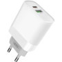 Зарядний пристрій XO L64 USB QC3.0 18W Type-C to Lightning, White