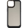 Чехол накладка Carbon Style Bumper case для Apple iPhone 14, Black