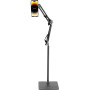 Напольный штатив – держатель XO C137 для смартфонов и планшетов 135cm, Black