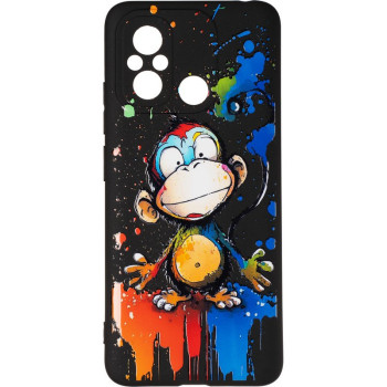 Чехол накладка Gelius Print Case UV для Xiaomi Redmi 12C, Monkey
