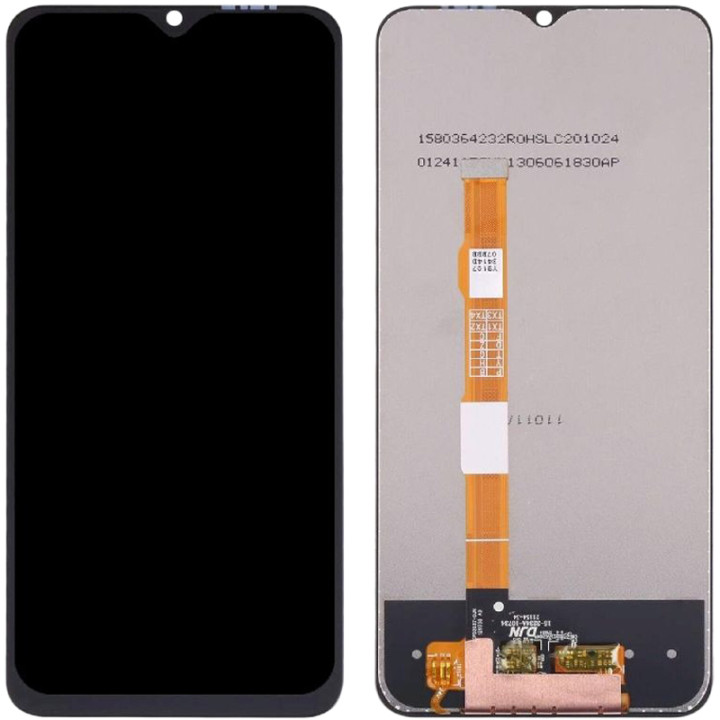 Дисплейний модуль / екран (дисплей + Touchscreen) для Vivo Y33s, Black