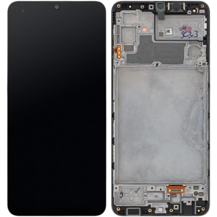 Дисплейный модуль / экран (дисплей с рамкой + Touchscreen) для Samsung M325 / M32-2021 (OLED), Black