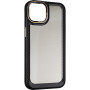 Чехол накладка Carbon Style Bumper case для Apple iPhone 14, Black