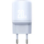 Сетевое зарядное устройство XO L144 USB QC3.0 / Type-C PD20W, Blue