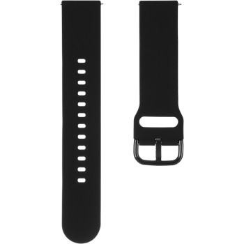Силіконовий ремінець для смарт-годинника Thick style 20mm, Black