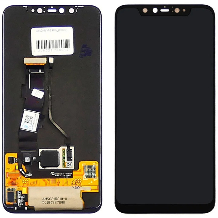Дисплейный модуль / экран (дисплей + Touchscreen) для Xiaomi Mi8 Pro LCD TFT, Black