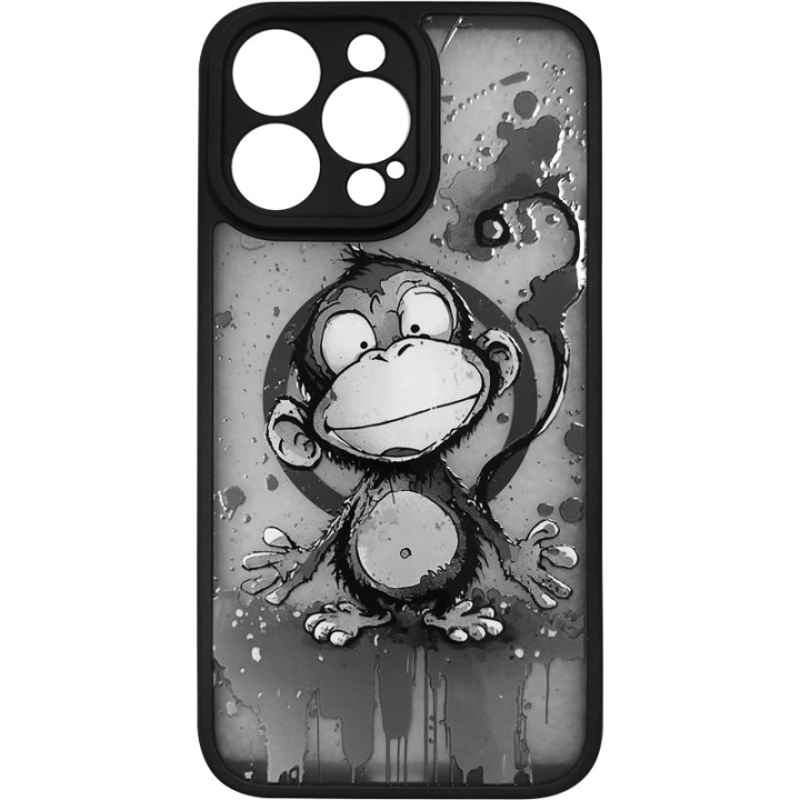 Чехол накладка Gelius Print Case UV (Magsafe) для iPhone 14 Pro Max, Monkey
