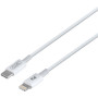 Зарядний пристрій XO L64 USB QC3.0 18W Type-C to Lightning, White