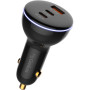 Автомобільний зарядний пристрій Gelius Tronex GP-CC012 USB / 2Type-C 160W, Black