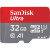 Карта пам'яті SanDisk Ultra MicroSDHC 32 GB (UHS-1) Class 10