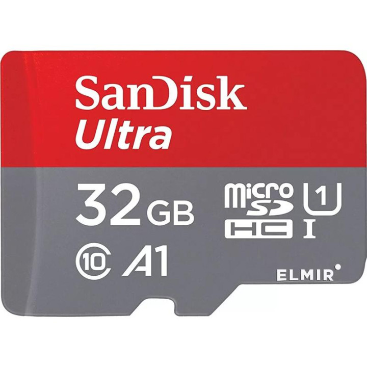 Карта памяти SanDisk Ultra MicroSDHC 32 GB (UHS-1) Class 10