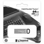 USB-Флешка Kingston DT Kyson 64Gb USB 3.2, Silver / Black