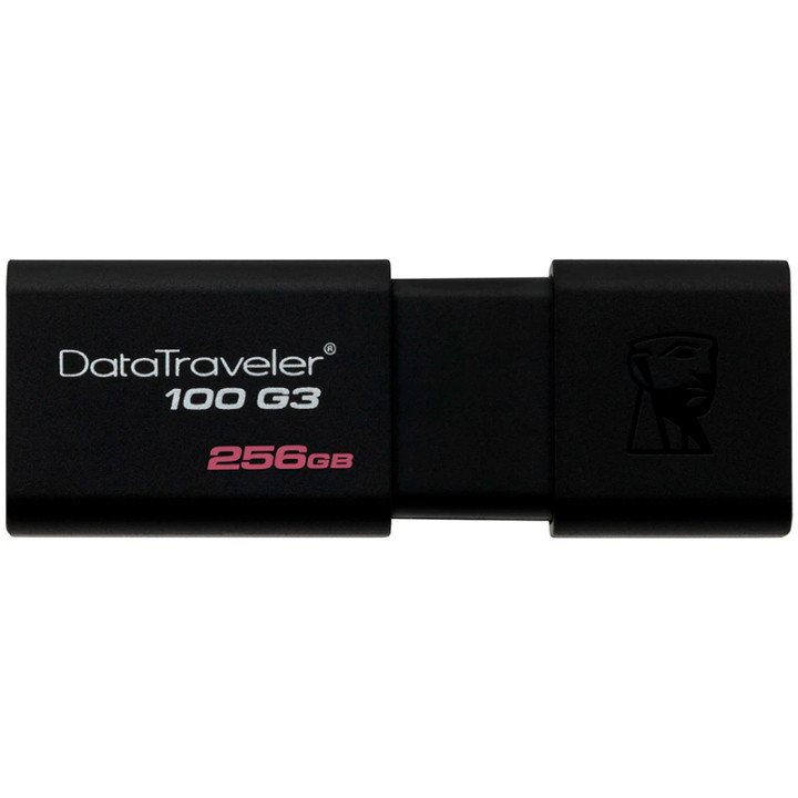 USB Флешка 3.0 Kingston DT 100 G3 256Gb, Black