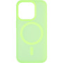 Чехол AirLight (MagSafe) для iPhone 15 Pro салатовый